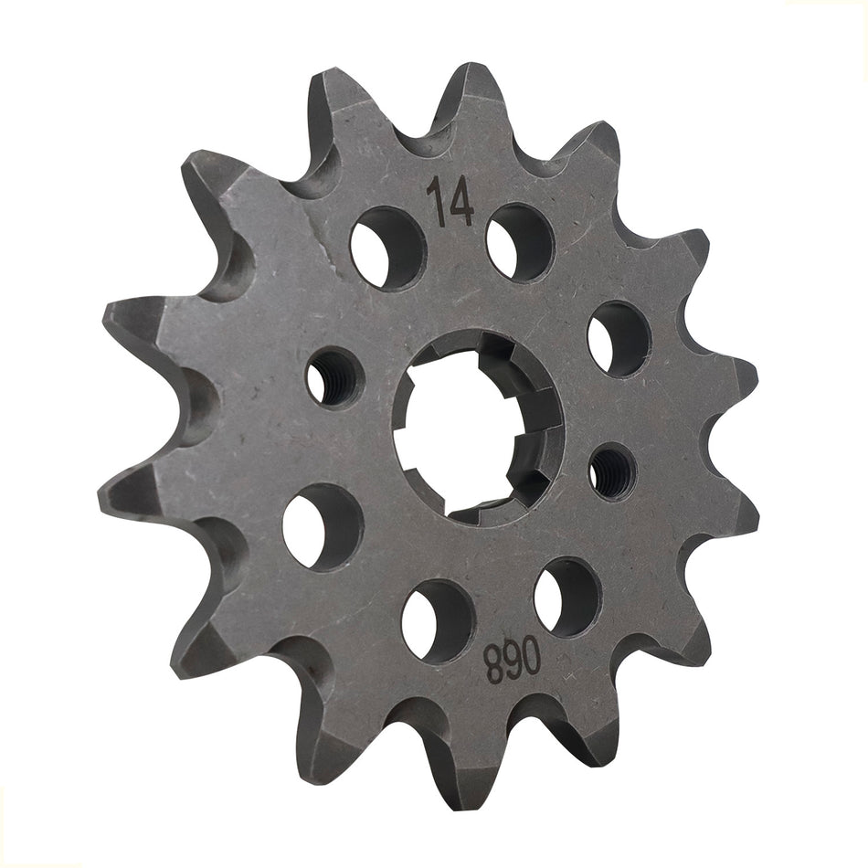 PIÑON SPROCK DELANTERO Y TTR 230 05-25 - CUATRIMOTO YFS 200 BLASTER 88-06 - 14 DIENTES - PROX