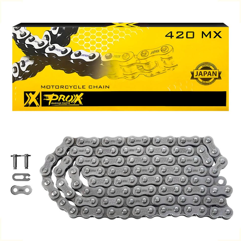 CADENA 420 X 130L NEGRA REFORZADA - JAPON - PROX