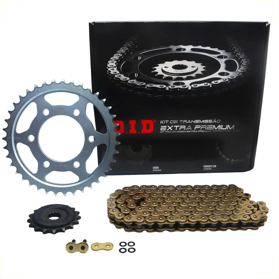 KIT DE ARRASTRE KAWASAKI ZX-10R '16-20 - 39T/17T - 525ZVM-X-114ZB JAPON - C/XRING - EXTRA PREMIUM - DID