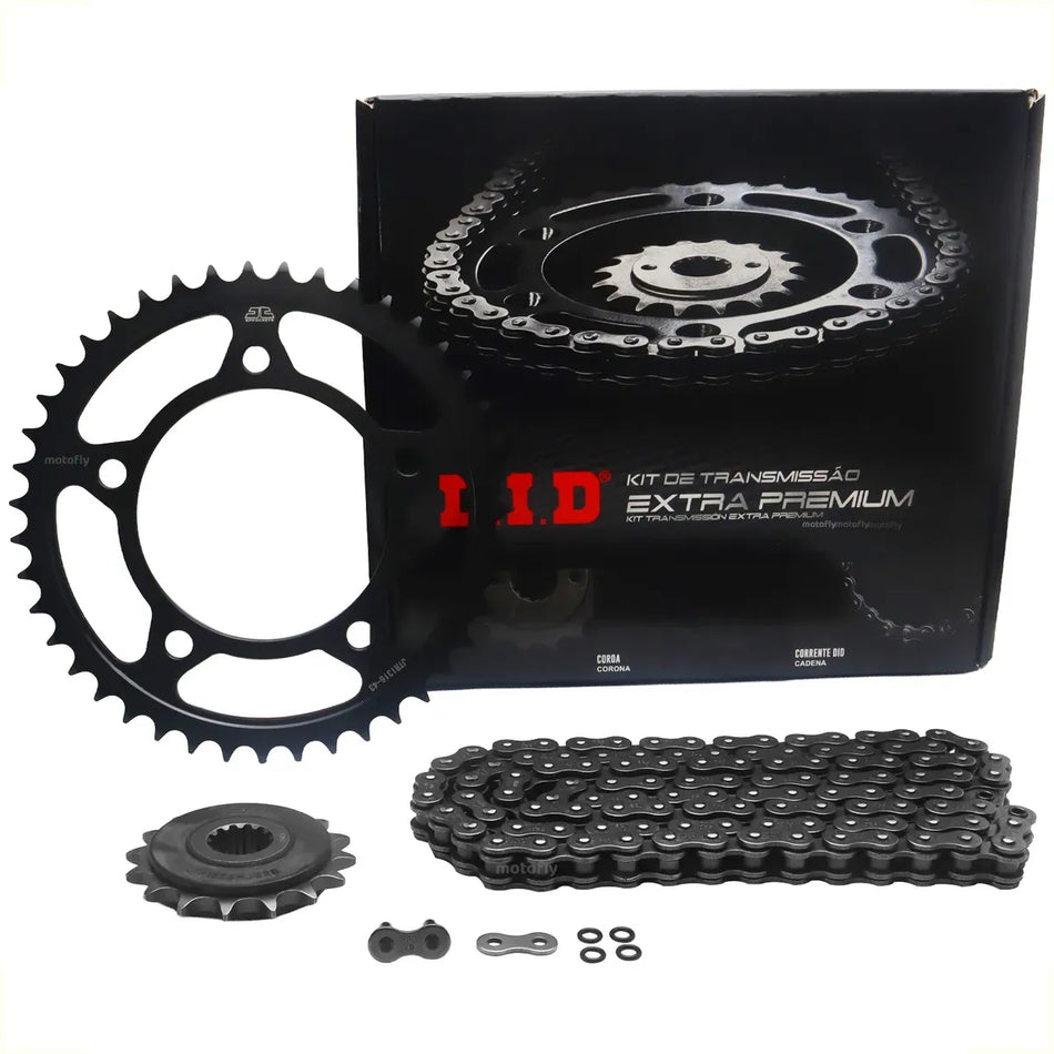 KIT DE ARRASTRE HONDA NC 700X - 43T/16T 520V0-114ZB JAPON - C/ORING - LINEA EXTRA PREMIUM - DID