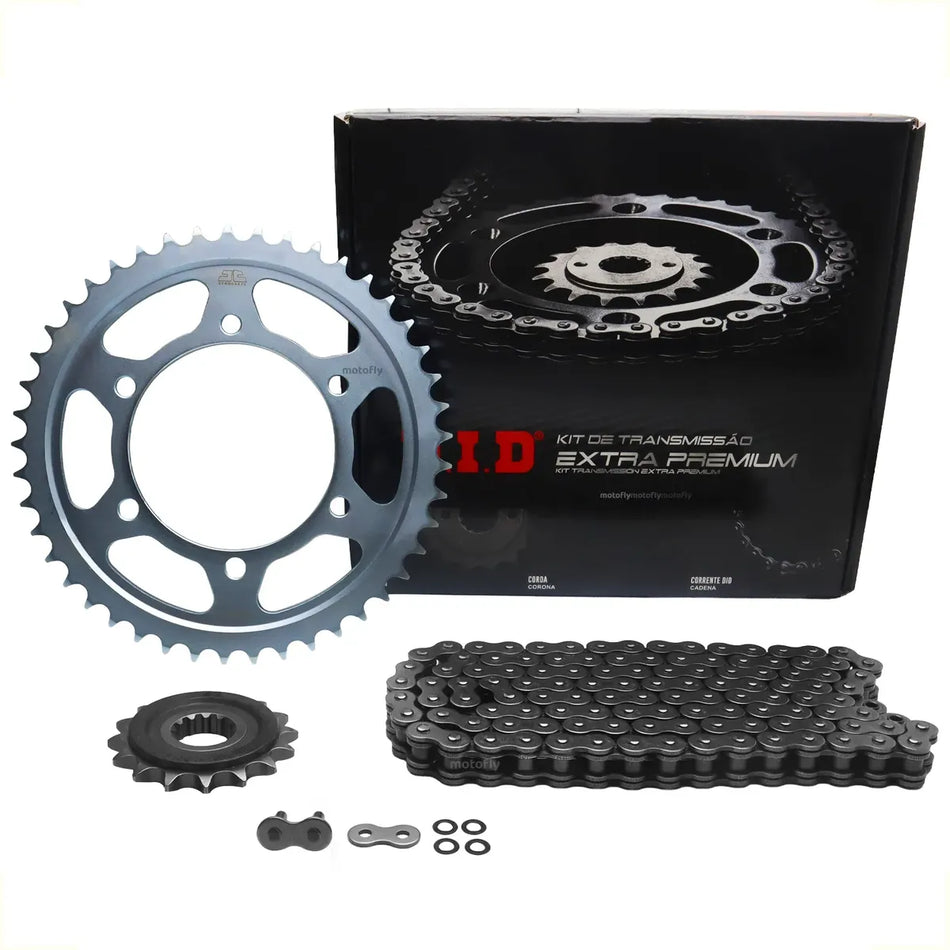 KIT DE ARRASTRE YAMAHA TRACER 900 '19-20 - 45T/16T-525VX3-118ZB JAPON - C/XRING - EXTRA PREMIUM - DID