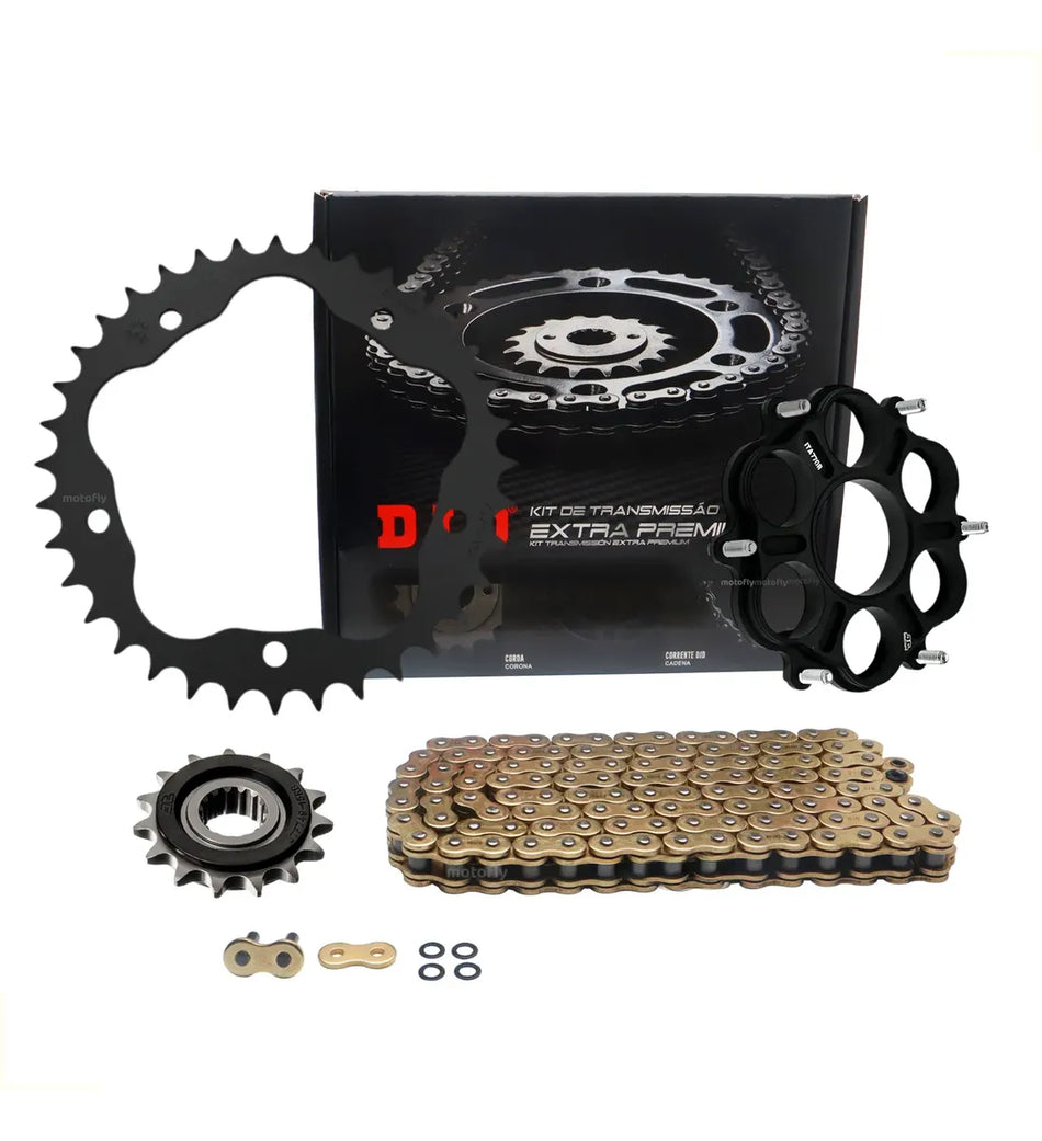 KIT DE ARRASTRE DUCATI 1199/1299 PANIGALE - 39T/15T - 525ZVM-X-104ZB JAPON - C/XRING - LINEA EXTRA PREMIUM - DID
