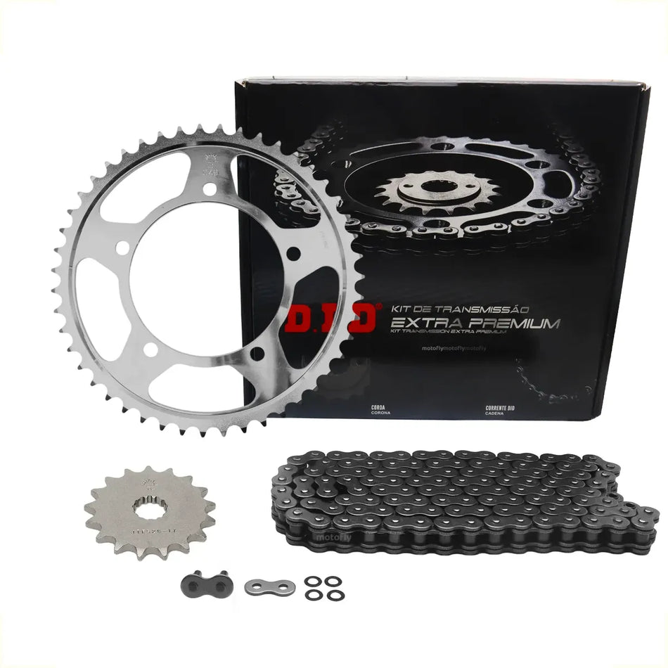 KIT DE ARRASTRE SUZUKI GSX-R 750 K6,K7,K8,K9,L0 '06-10 - 45T/17T - 525VX3-116ZB JAPON - C/XRING - LINEA EXTRA PREMIUM - DID