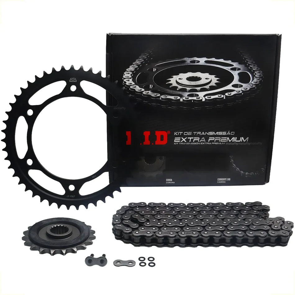 KIT DE ARRASTRE BMW F 800 R - 47T/20T - 525V0-120L JAPON - C/ORING - LINEA EXTRA PREMIUM - DID
