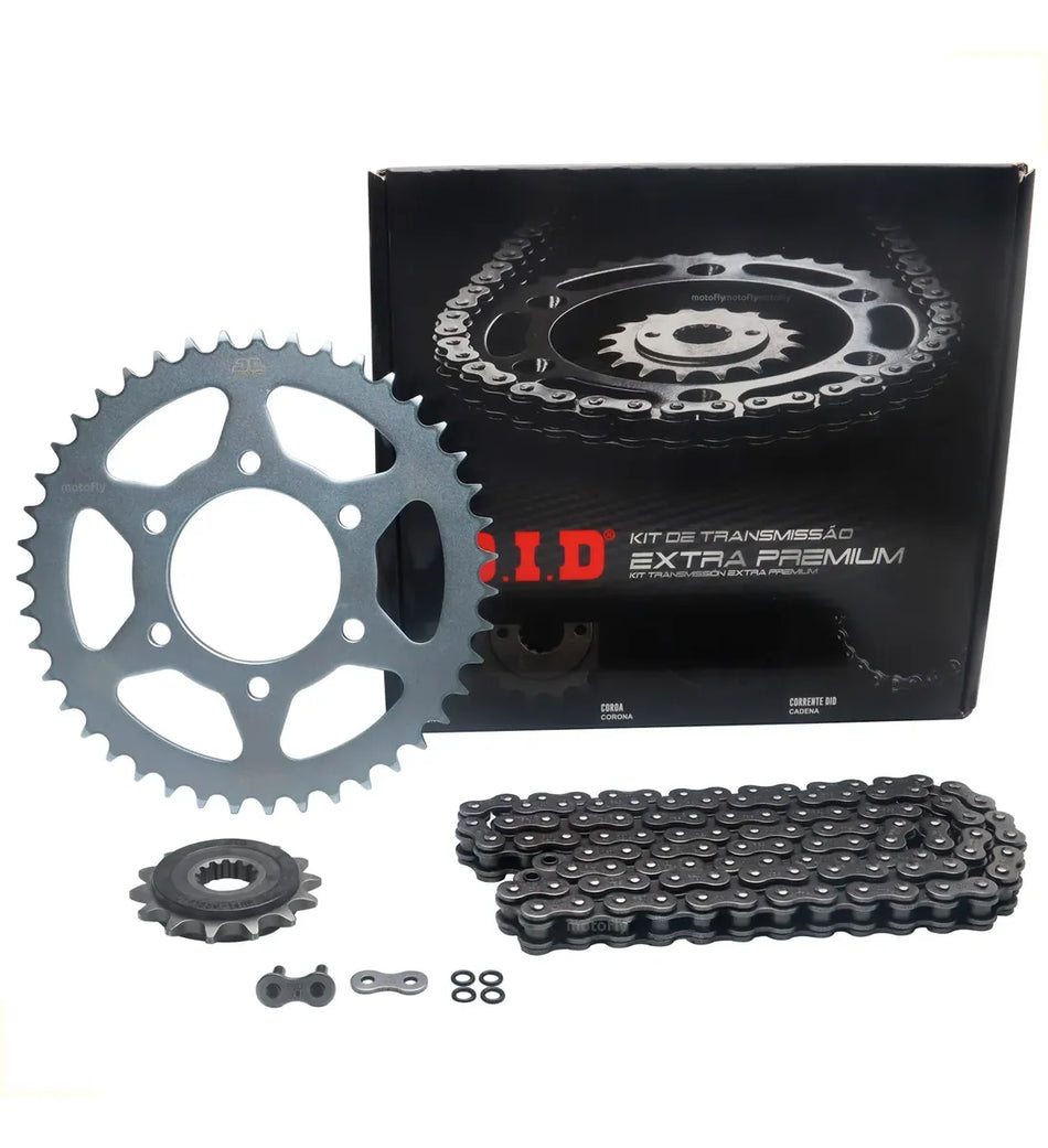KIT DE ARRASTRE KAWASAKI EX NINJA 500 - 43T/14T - 520VD-108ZB - C/ORING - LINEA PREMIUM - DID