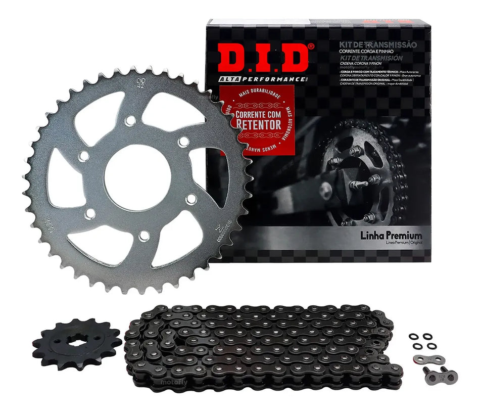 KIT DE ARRASTRE KAWASAKI VERSYS-X 300 - 46T/14T - 520VD-112ZB - C/ORING - LINEA PREMIUM - DID