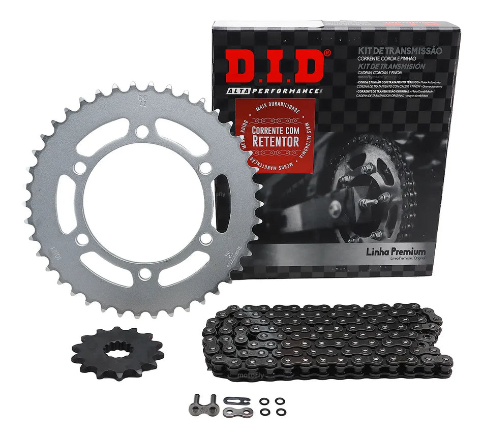 KIT DE ARRASTRE KAWASAKI EX NINJA 300 - 42T/14T - 520VD-106ZB - C/ORING - LINEA PREMIUM - DID