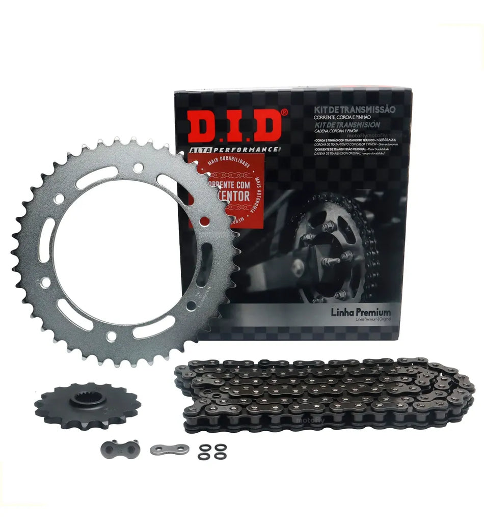 KIT DE ARRASTRE BMW G 310 R - 40T/16T - 520VD-112ZB - C/ORING - LINEA PREMIUM - DID