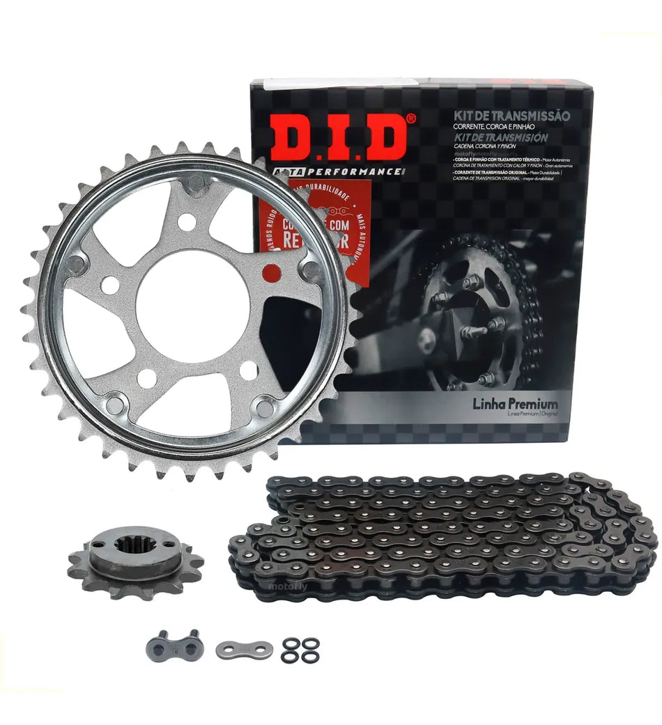 KIT DE ARRASTRE HONDA CB 300R - 37T/13T - 520VD-110ZB - C/ORING - LINEA EXTRA PREMIUM - DID