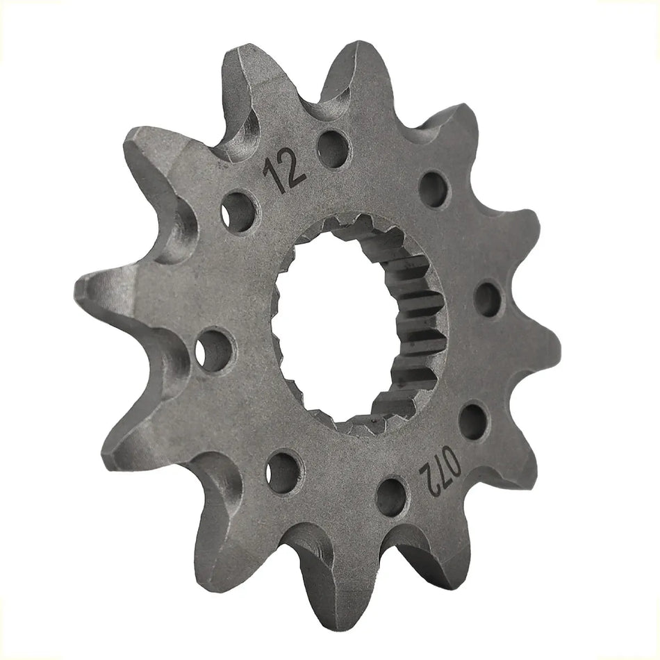 PIÑON SPROCK DELANTERO KTM EXC/EXC-F/XC-W/XCF-W ENDURO - SX-SX-F-XC-XC-F MOTOCROSS - HUSQVARNA FE/TE ENDURO - FC/TC MOTOCROSS - BETA RR ENDURO 2T 125/200/250/300 - GAS GAS MC - 12 DIENTES - PROX