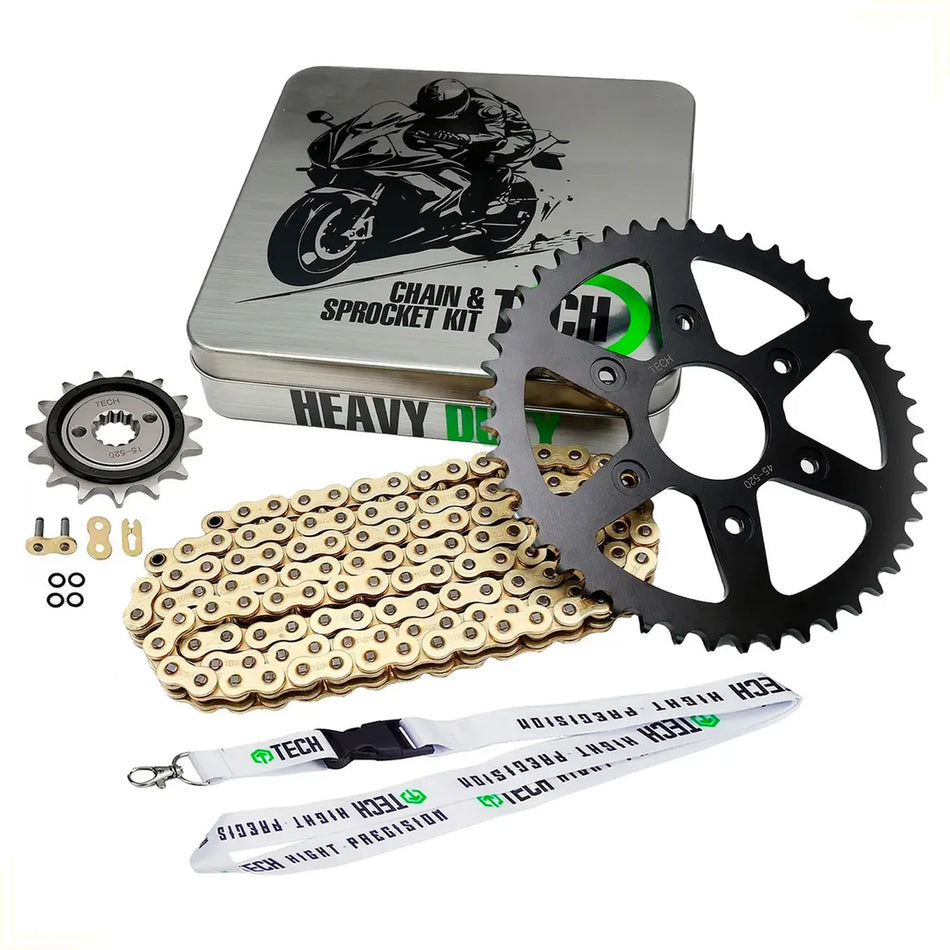 KIT DE ARRASTRE BAJAJ DOMINAR 400 - CON ORING - REFORZAD