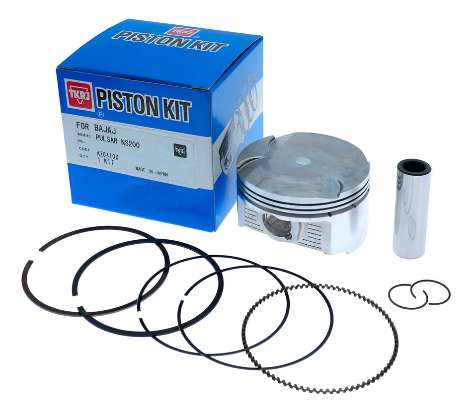 KIT PISTON Y ANILLOS BAJAJ PULSAR NS 200 (72.00MM) - JAPON