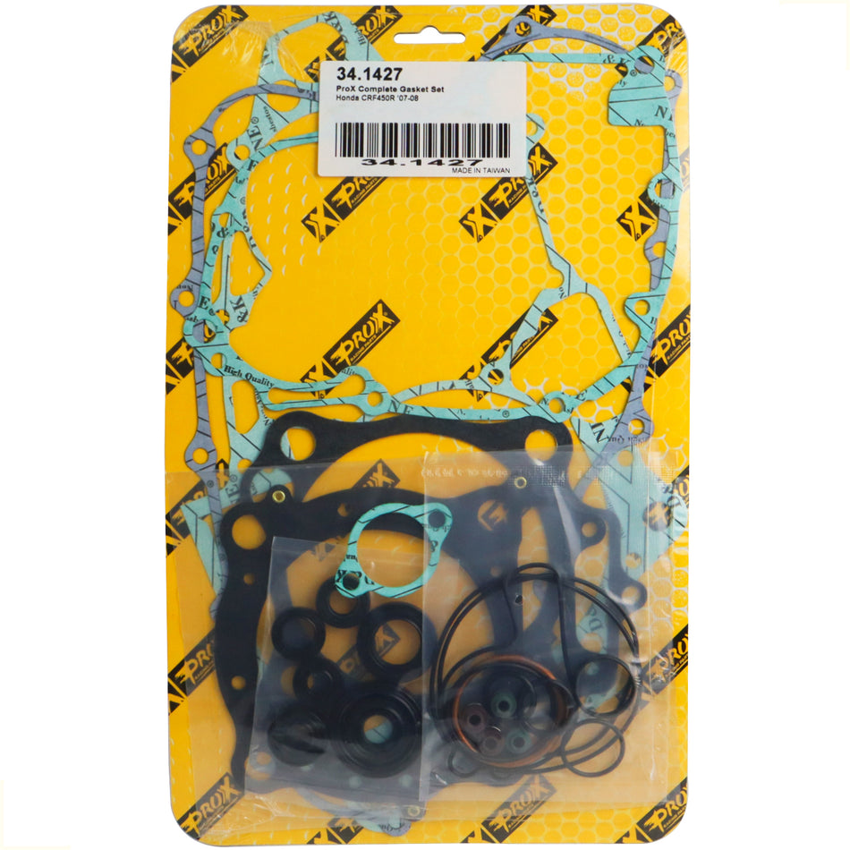 KIT JUNTAS EMPAQUE DE MOTOR HONDA CRF 450 R 07-08 - PROX
