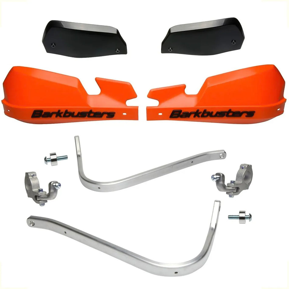 CUBRE PUÑOS ALUMINIO KTM ADVENTURE 790/890/1090/1190/1290 NARANJA/NEGRO - BARKBUSTERS