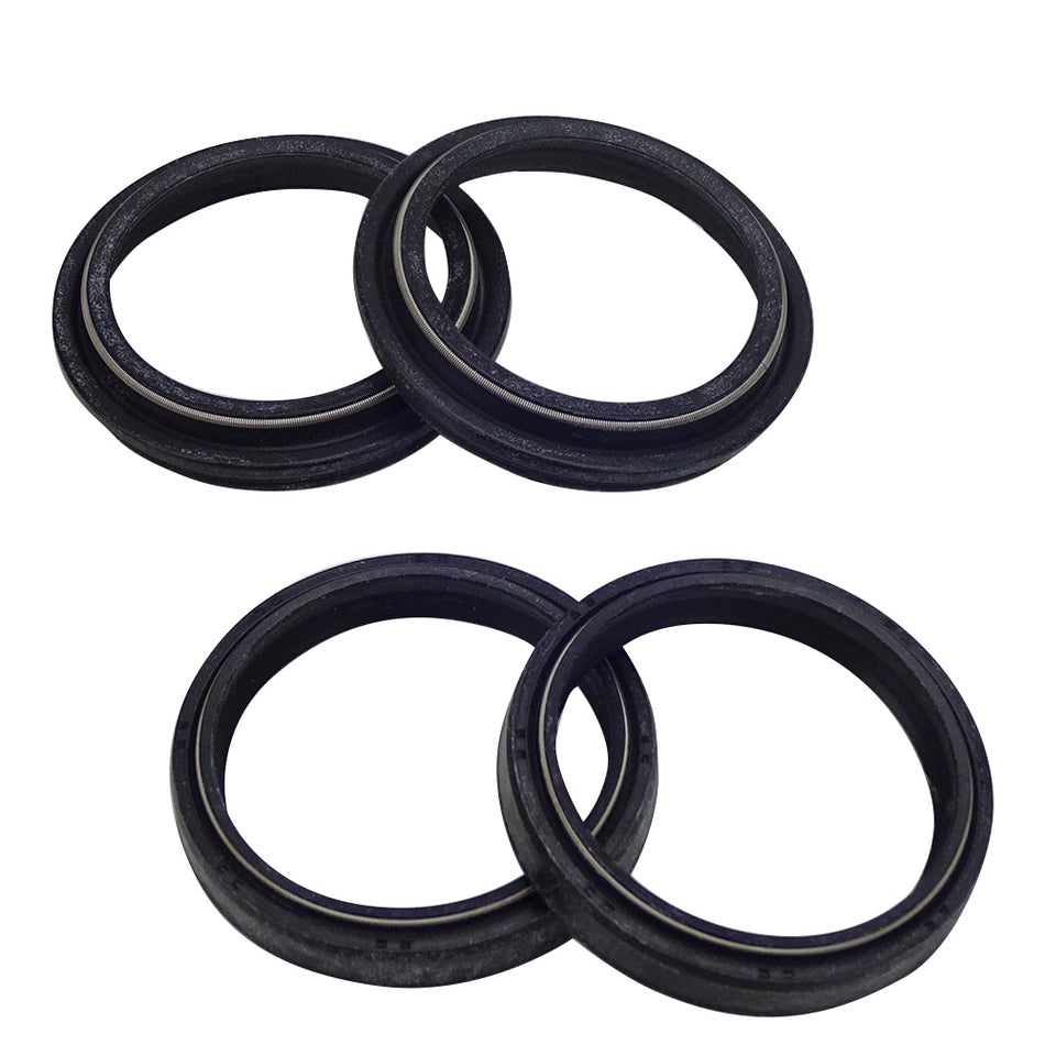 KIT RETENES Y CUBRE POLVO SUSPENSION 48 X 58 X 10 H CRF 250R/450R - K KX 125/250 - KX 250F/450F - KX 250X - KLX 450R - S RMZ 250/450 - Y YZ 125/250 - YZ 125X/250X - YZ 250F/450F  - YZ 250FX/450FX - WR 250F/450F - H TE 250/450/510 - TC 250/450 - PROX