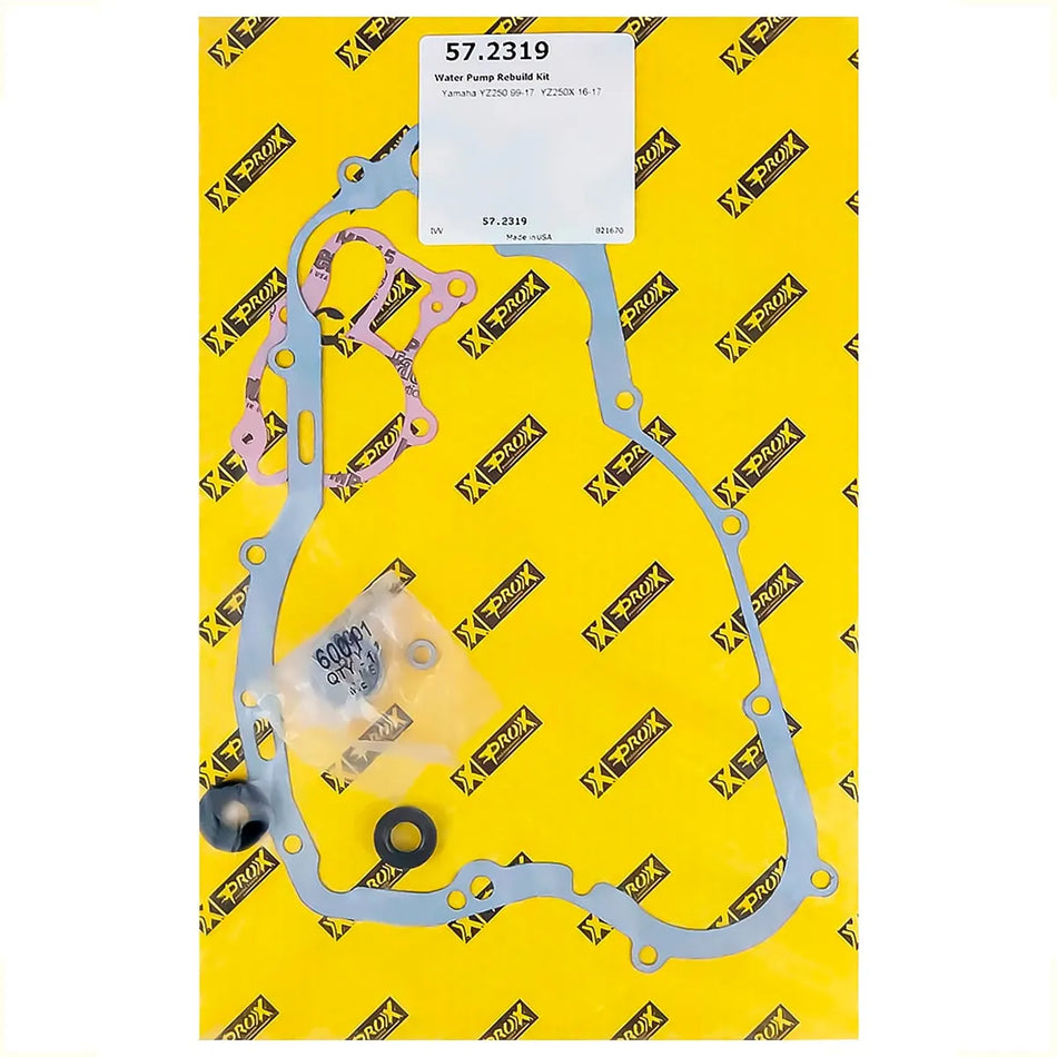 EMPAQUES REPARACION BOMBA DE AGUA YAMAHA YZ 250 99>25 - YZ 250X 16>25 - PROX