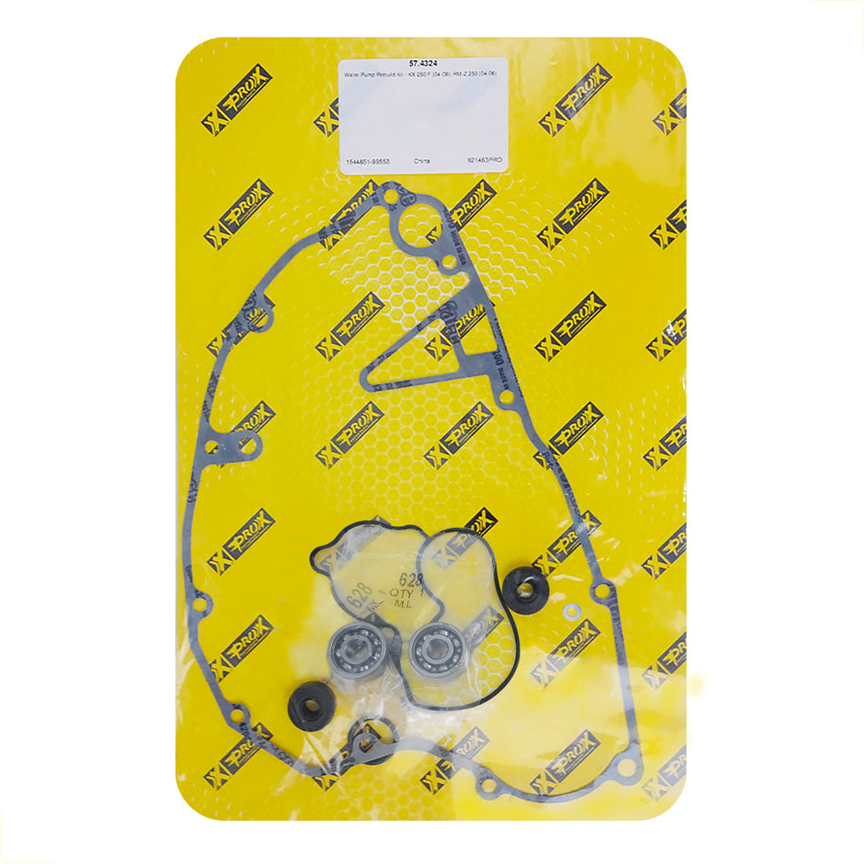 EMPAQUES REPARACION BOMBA DE AGUA SUZUKI RMZ 250 04-06 - KAWASAKI KX 250F 04-08 - PROX