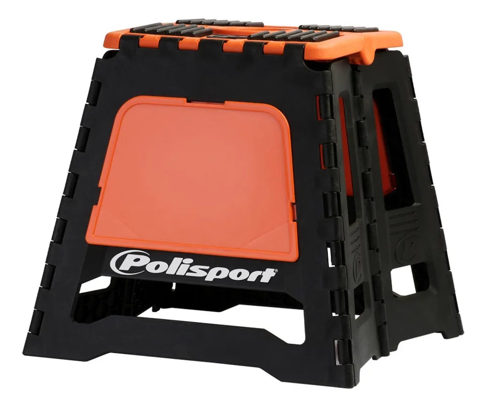 BANCO BASE PIT - MOTOS MOTOCROSS ENDURO - NARANJA/NEGRO - POLISPORT