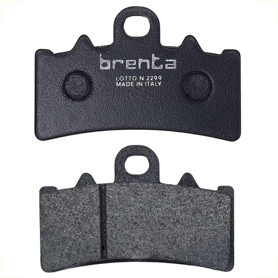 BALATAS DE FRENO - ORGANICA - BRENTA 3154/FA606/07GR18 - ITALIA