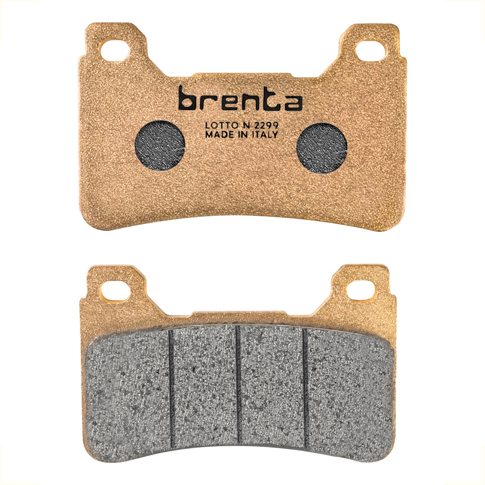 BALATAS DE FRENO - SINTERIZADA - BRENTA 4116/FA390/07HO50 - ITALIA