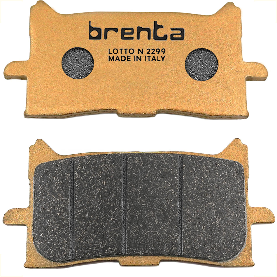 BALATAS DE FRENO - SINTERIZADA - BRENTA 4176/FA679/07HO62 - ITALIA