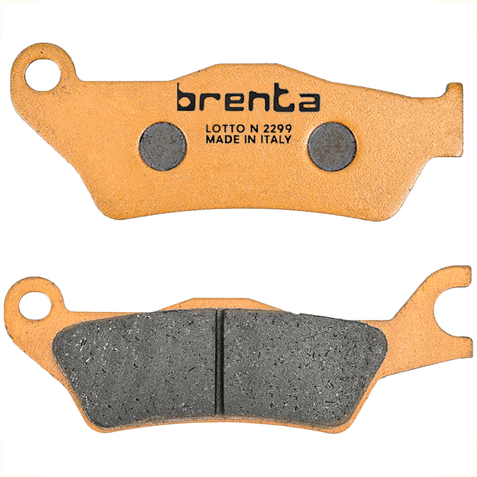 BALATAS DE FRENO - SINTERIZADA - BRENTA 4201/FA715/07SU33 - ITALIA