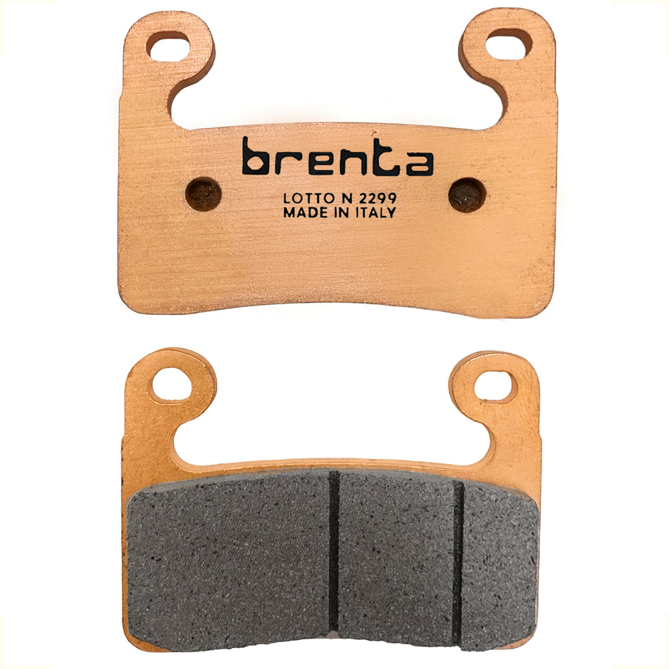 BALATAS DE FRENO - SINTERIZADA - BRENTA 4206/FA724/07GR90 - ITALIA