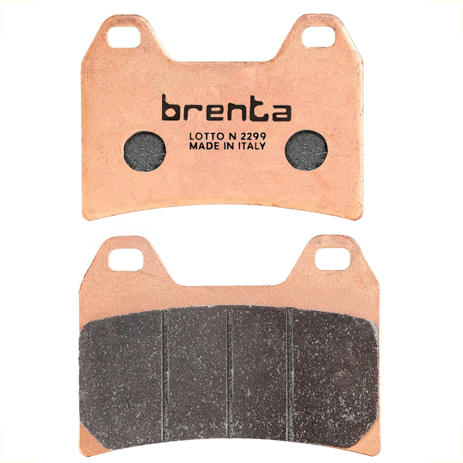 BALATAS DE FRENO - SINTERIZADA PRO - BRENTA 7093/FA244/07BB19 - ITALIA