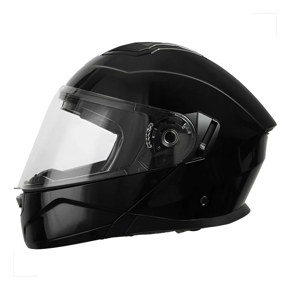 CASCO VEGA HELMET CALDERA ABATIBLE - DOT CERTIFICADO - NEGRO