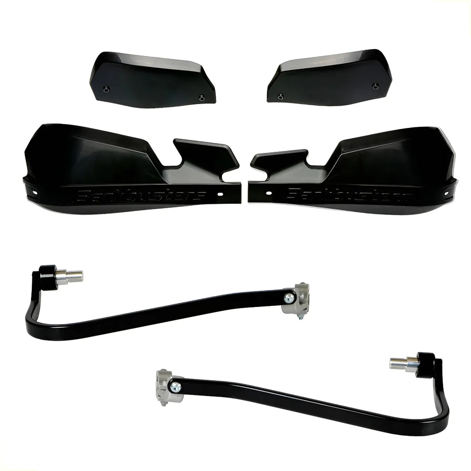 CUBRE PUÑOS ALUMINIO YAMAHA MT-07 13-20 - NEGRO/NEGRO [INCLUYE PLASTICOS VPS] - BARKBUSTERS