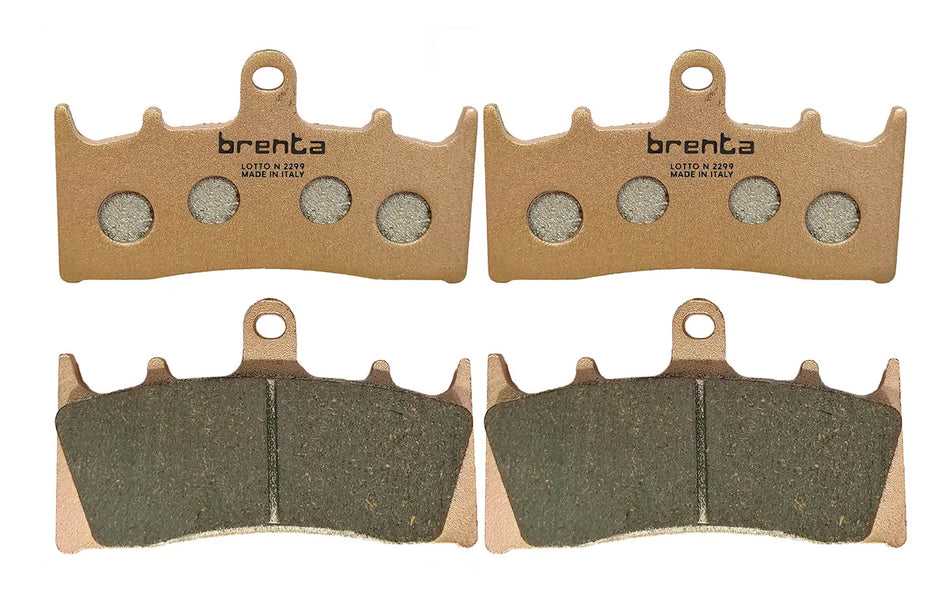 BALATAS DE FRENO - SINTERIZADAS - BRENTA 4060/FA188/07SU19 - ITALIA