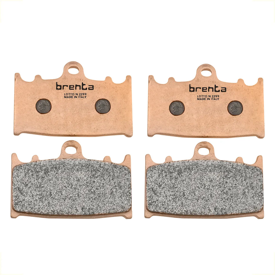BALATAS DE FRENO - SINTERIZADAS - BRENTA 4062/FA158/07KA13 - ITALIA