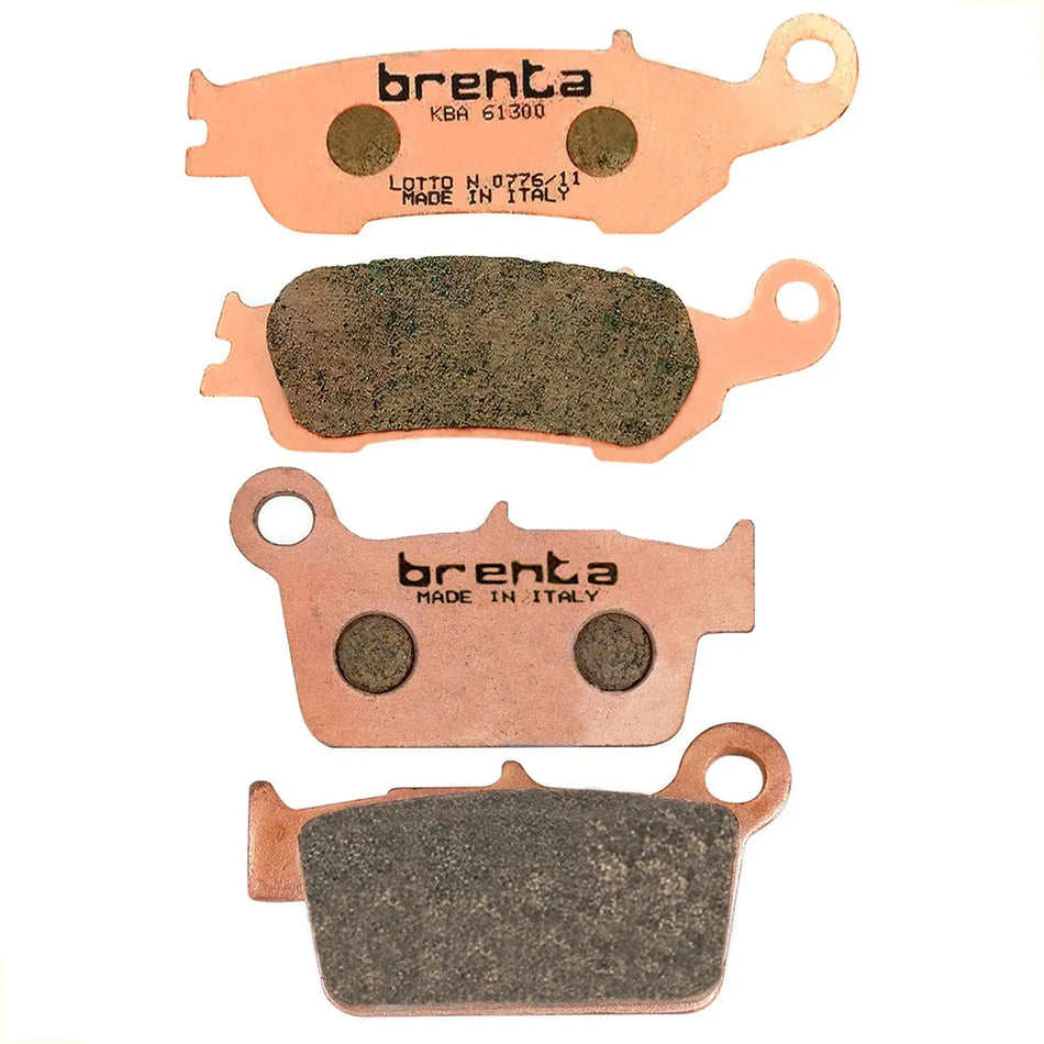 BALATAS DE FRENO - SINTERIZADAS - BRENTA 4101/FA367/07YA41 -  4105/FA450/07YA47 - ITALIA