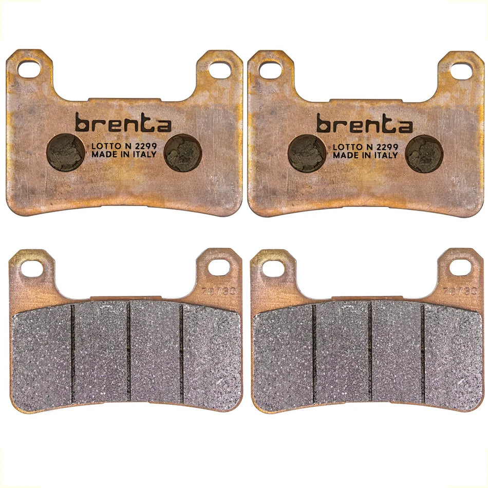 BALATAS DE FRENO - SINTERIZADAS - BRENTA 4117/FA379/07SU27 - ITALIA