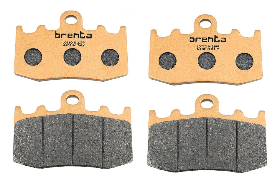 BALATAS DE FRENO - SINTERIZADAS - BRENTA 4123/FA335/07BB26 - ITALIA