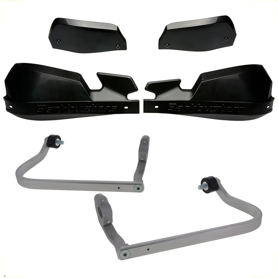 CUBRE PUÑOS ALUMINIO SUZUKI V-STROM 1050 DE - NEGRO/NEGRO [INCLUYE PLASTICOS VPS] - BARKBUSTERS