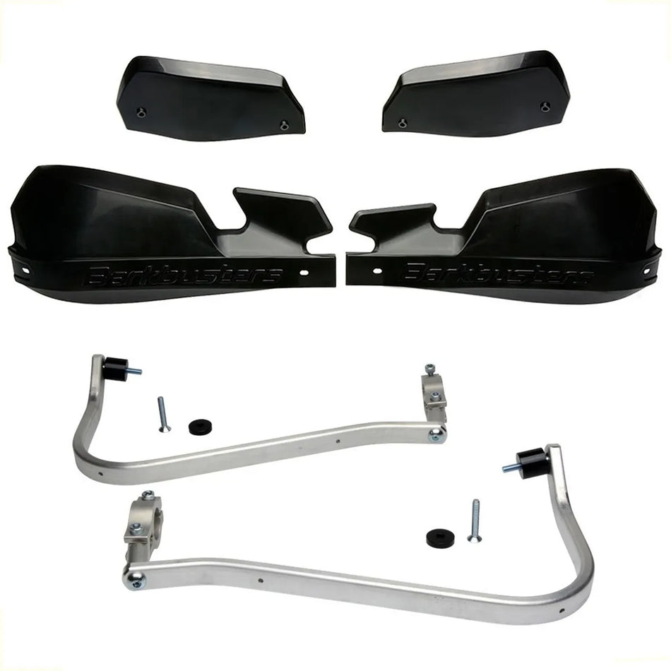 CUBRE PUÑOS ALUMINIO TRIUMPH TIGER 800  [TODAS LAS VERSIONES] - NEGRO/NEGRO [INCLUYE PLASTICOS VPS] - BARKBUSTERS