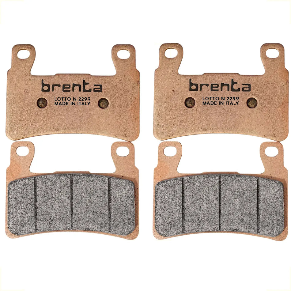 BALATAS DE FRENO - SINTERIZADAS PRO - BRENTA 7170/FA296/07HD20 - ITALIA