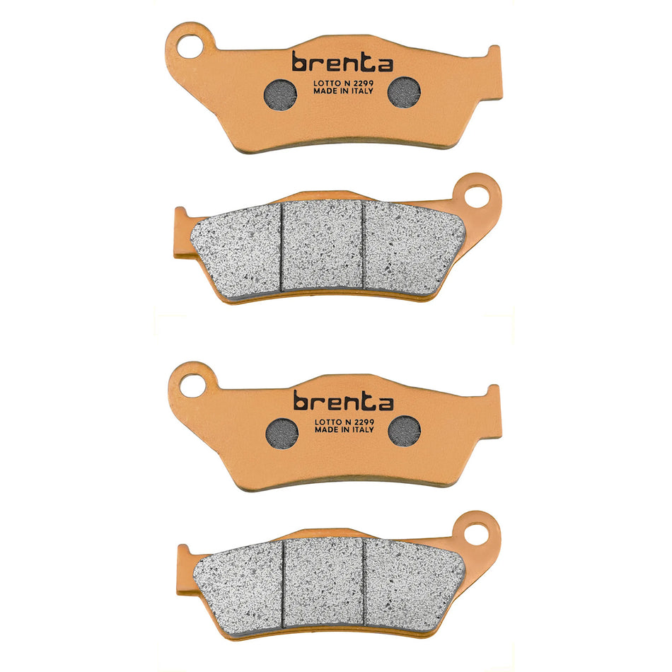 BALATAS DE FRENO - SINTERIZADAS PRO - BRENTA 7027/FA181/07BB04 - ITALIA