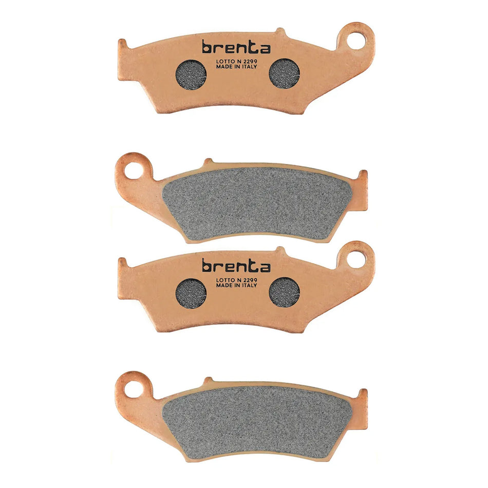KIT BALATAS FRENO DELANTERO - SINTERIZADAS - BRENTA 4050/FA185/07KA17 - ITALIA