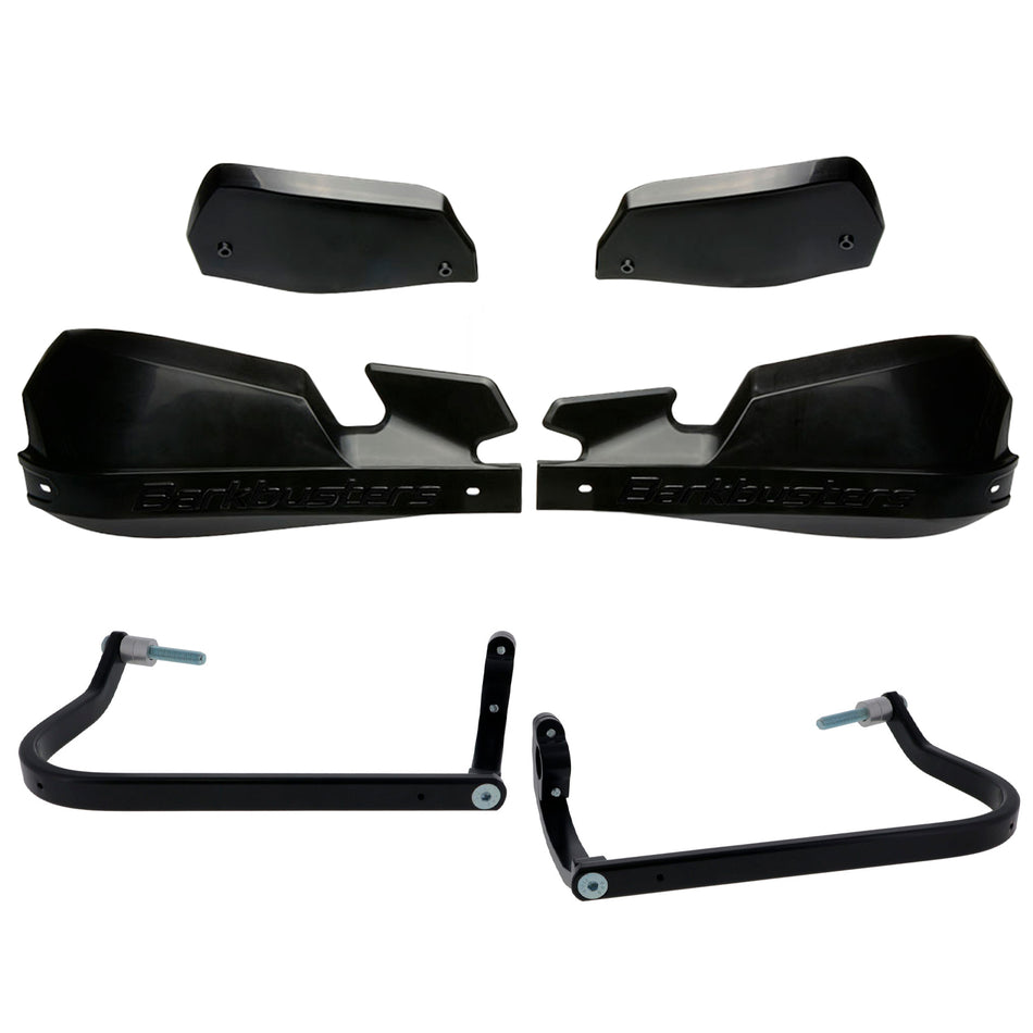 CUBRE PUÑOS ALUMINIO BMW F 750 GS - F 850 GS - F 850 GSA - R 1250 GS - R 1250 GSA - AZUL/BLANCO (INCLUYE PLASTICOS VPS) - BARKBUSTERS