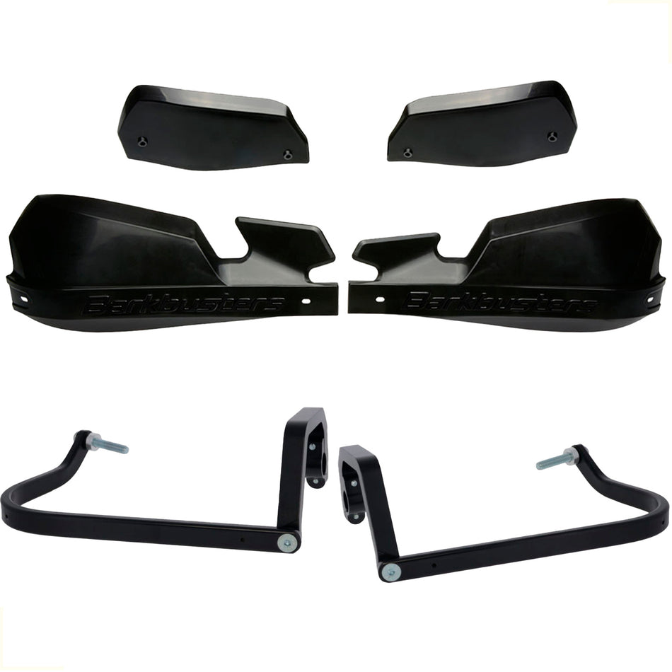 CUBRE PUÑOS ALUMINIO BMW R 1300 GS - 1300 GS ADVENTURE - NEGRO/NEGRO (INCLUYE PLASTICOS VPS) - BARKBUSTERS