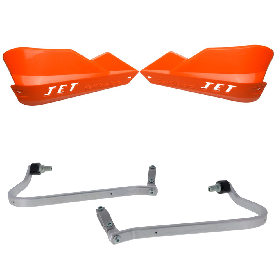 CUBRE PUÑOS ALUMINIO YAMAHA XTZ TENERE 700 25-27 - NARANJA (INCLUYE PLASTICOS JET) - BARKBUSTERS