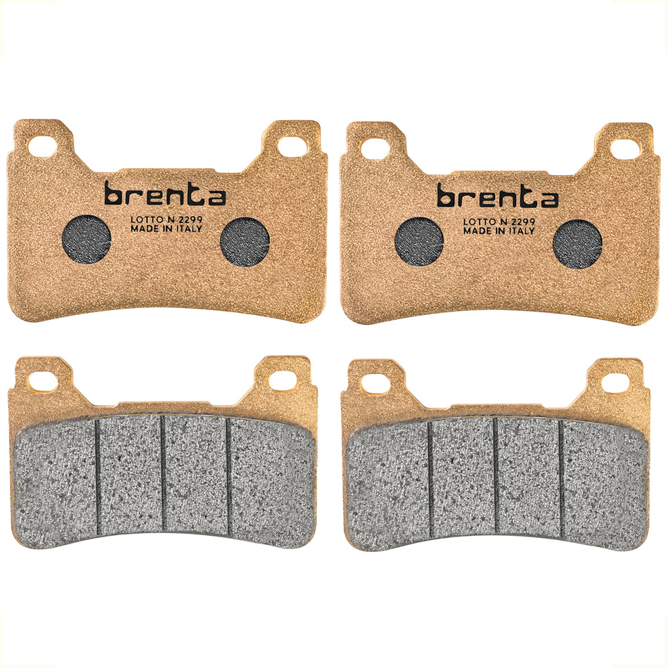 KIT BALATAS FRENO DELANTERO - SINTERIZADAS - BRENTA 4116/FA390/07HO50 - ITALIA