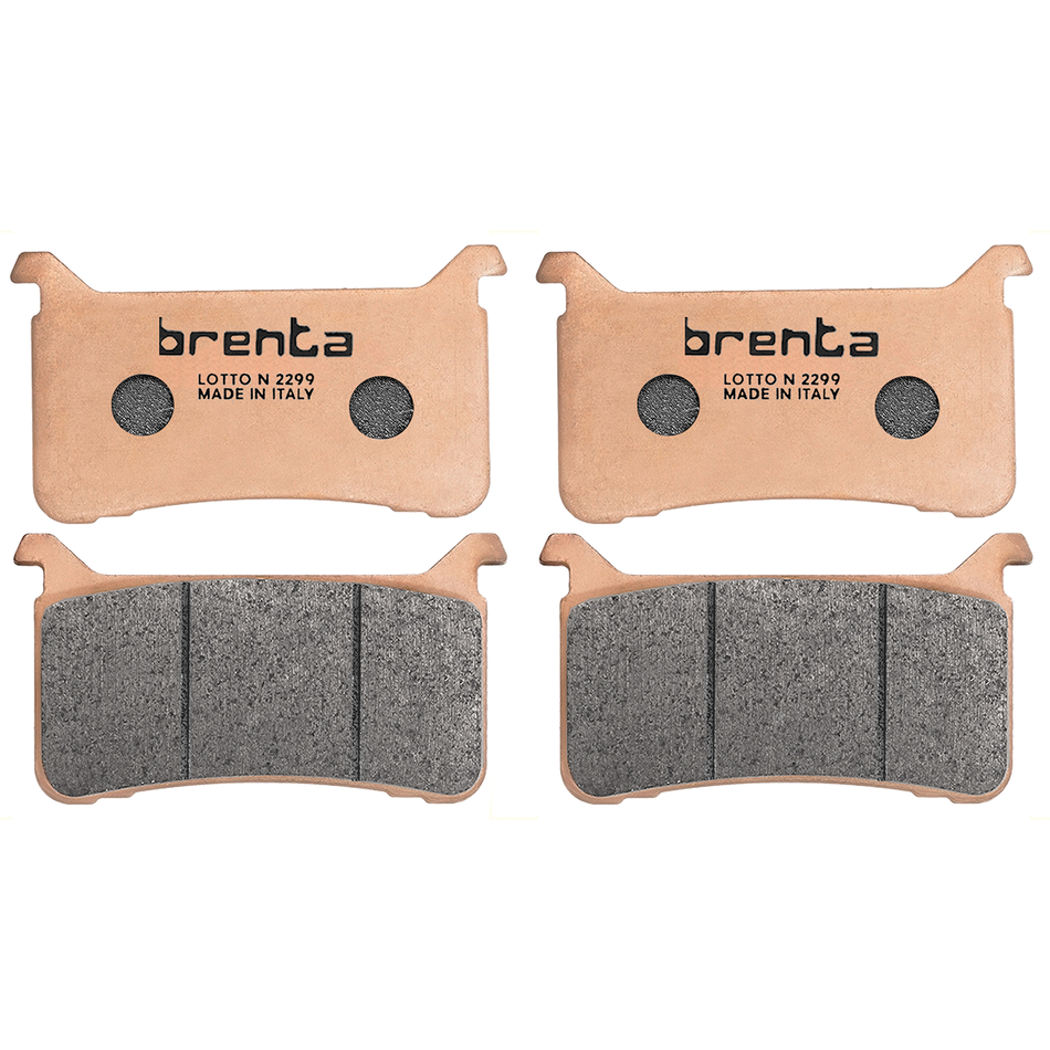 BALATAS DE FRENO - SINTERIZADAS - BRENTA 4197/FA700/07HO63 - ITALIA