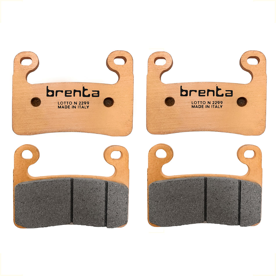 BALATAS DE FRENO - SINTERIZADAS - BRENTA 4206/FA724/07GR90 - ITALIA