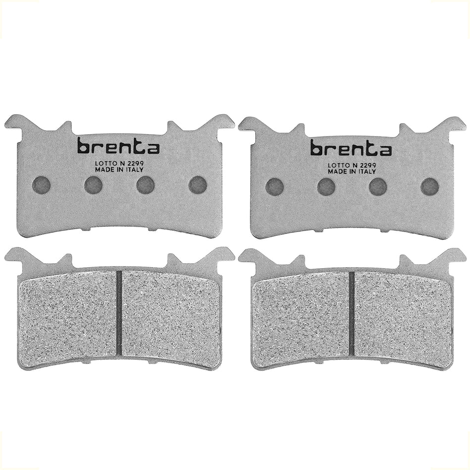 BALATAS DE FRENO - CERAMICAS - BRENTA 5233/FA757/07GR99 - ITALIA