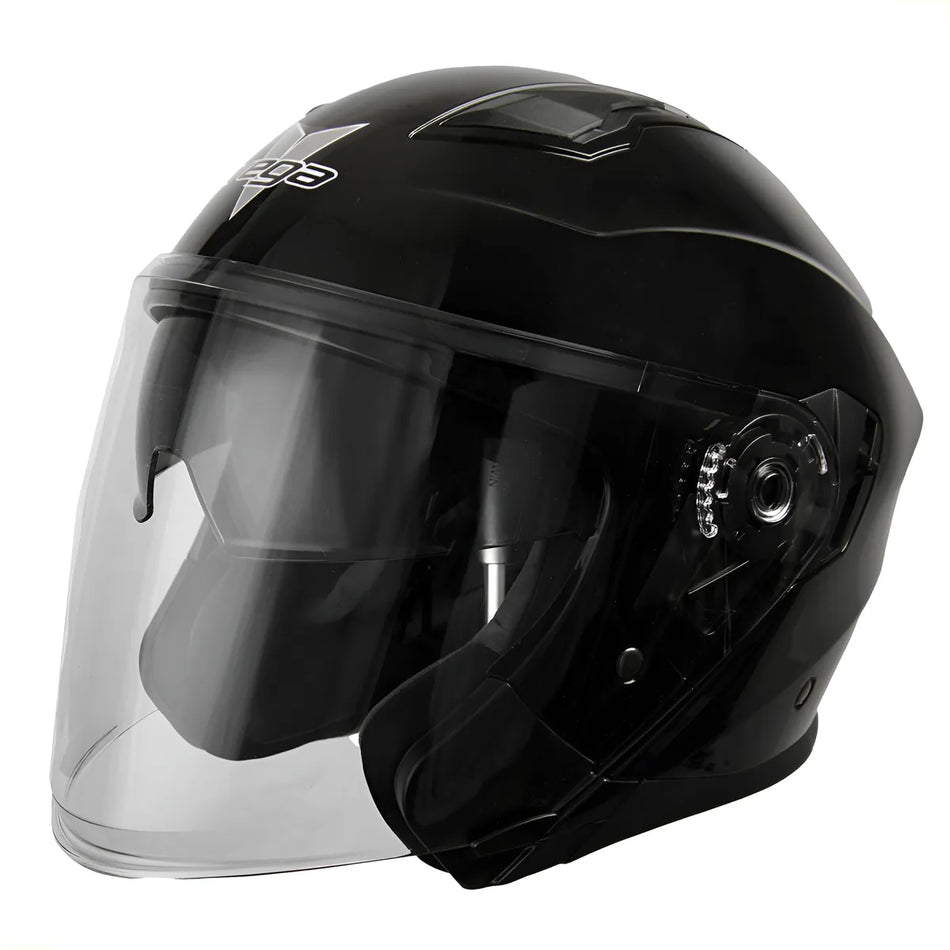 CASCO VEGA HELMET MAGNA - DOT CERTIFICADO - NEGRO