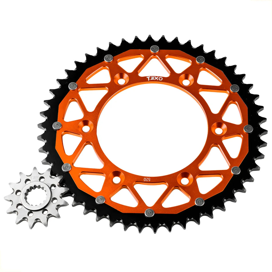 KIT ENGRANE SPROCKET KTM EXC/EXC-F - SX/SX-F - XC/XC-F - XC-W/XCF-W 51T/13T - TEX