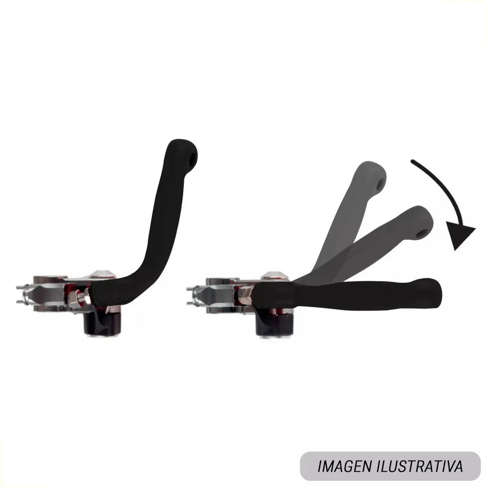 PALANCAS FRENO Y EMBRAGUE HONDA CR 250 R 04-07 - POLISPORT